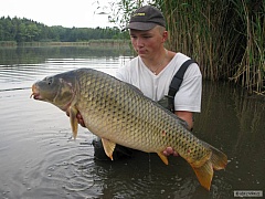 Kliknutím fotografii zvětšíte kapr ze září 2009