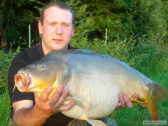 Kliknutím fotografii zvětšíte kapr 82cm a 12,8 kg