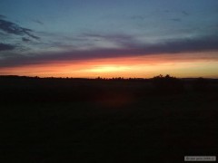 Kliknutím fotografii zvětšíte Západ slunce na rybách
