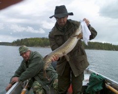 Kliknutím fotografii zvětšíte Švédsko 2004 - štika