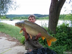 Kliknutím fotografii zvětšíte kapr 94 cm 14 kg