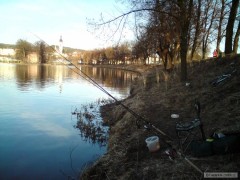 Kliknutím fotografii zvětšíte Letošní sezonu první lov. Ale úspěšný.