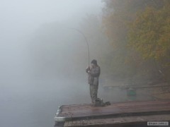 Kliknutím fotografii zvětšíte Ráno na Slapech