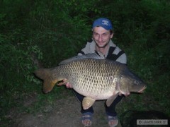 Kliknutím fotografii zvětšíte kapr 88cm 13,5kg