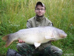 Kliknutím fotografii zvětšíte Bolkův rekord-89cm-Jestřabice