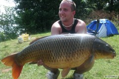Kliknutím fotografii zvětšíte kapr 95cm 17kg