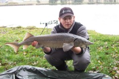 Kliknutím fotografii zvětšíte jeseter 101,5 cm a 6,60 kg