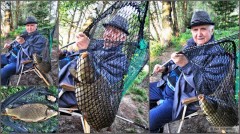 Kliknutím fotografii zvětšíte Dědeček a kapr