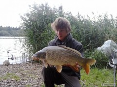 Prvn� kapr na boilies
