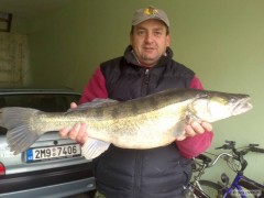 Kamarádův Candát 83cm na smáčka