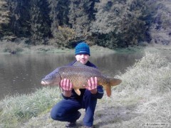 Kliknutím fotografii zvětšíte Kapr 80 cm - 9 kg, Berounka 10