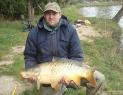 Kliknutím fotografii zvětšíte Kapr 82cm, váha 12kg