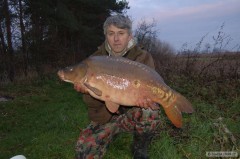 Kliknutím fotografii zvětšíte Zatím nejtěžší moje prosincová ryba 15kg 88cm