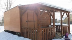 Kliknutím fotografii zvětšíte moje chatka pergola u vody kterou prodavam vic v bazaru