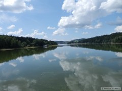 Kliknutím fotografii zvětšíte Lipno-u mostu