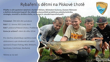 Rybaření s dětmi - LRU položená