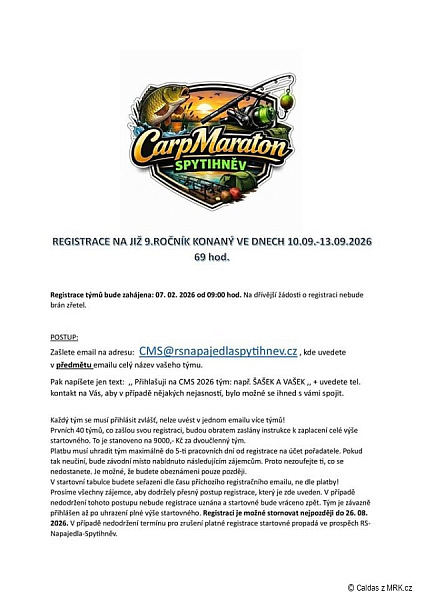 CarpMaraton SPYTIHNĚV