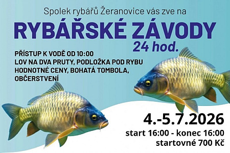 Rybářské závody Žeranovice 24H