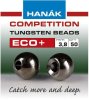 HANK COMPETETION Tungstenov hlaviky ECO+ ern nikl - 2,8 mm 