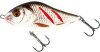 SALMO Wobler Slider Sinking Wounded 7cm - WOUNDED REAL GREY SHINER 