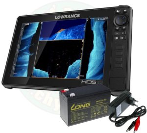 Lowrance Echolot HDS LIVE 12 se sondou Active Imaging 3v1 + baterie + nabíječka ZDARMA 