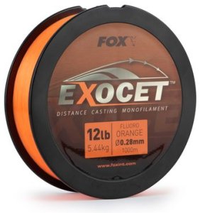 Fox Vlasec Exocet Fluoro Orange Mono 1000m - 0,28mm 