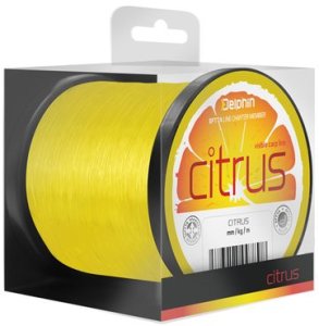 Delphin Vlasec Citrus žlutý - 0,35mm 19lbs 1100m 