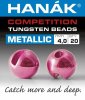 HANK COMPETETION Tungstenov hlaviky Metallic svtle rov - 2.3mm 