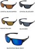 Berkley Slunen brle B11 Sunglasses - Polarizan brle Berkley B11 Suglasses Crystal Blue/Copper 