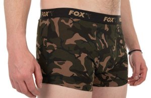Fox Trenýrky Camo Boxers 3ks - XL 
