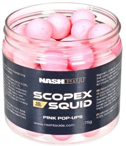 Nash Plovoucí Boilie Scopex Squid Airball Pop Ups Pink - 50 g 12 mm