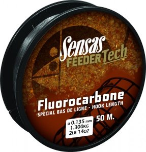 Sensas Fluorocarbon Feedertech 50m - 0,17mm 
