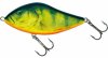 Salmo Wobler Slider Floating Real Hot Perch 10cm 36g 