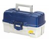 Plano Kufr 2 Tray Tackle Box Blue Metallic 