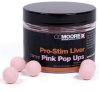 CC Moore Plovouc Boilie Pro-Stim Liver Pink Pop Ups 14 mm 45 ks