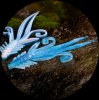 RedBass Gumov� N�straha Nymfa Blue/Silver - XXL 20 cm 33 g