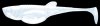 Libra Lures Gumov� n�straha Embrion Shad 2�� 10ks - Blue Pearl 003 