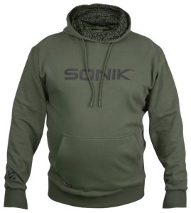 Sonik Mikina Hoody Green - M