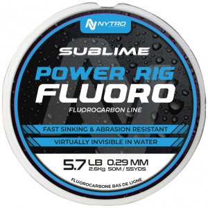 Nytro Fluorocarbon Sublime Power Rig Fluoro 50 m - 0,23 mm