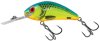 Salmo Wobler Rattlin Hornet Floating 5,5cm - Chartreuse Blue 
