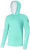 Giants Fishing Funk�n� Tri�ko S Dlouh�m Ruk�vem UV50+ Hoodie Blue - S