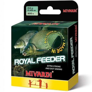 Mivardi Vlasec Royal Feeder Green 200 m-Průměr 0,165 mm / Nosnost 3,2 kg