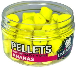 LK Baits Pop-up Pelety v dipu Ananas 40g - 12mm 